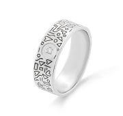 11-739-1002-3,58 Кольцо с бриллиантом бренд Kabarovsky (Серебро 925)