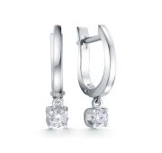 4360-21001-3,91 Серьги с бриллиантами бренд Brilliant Style (Au 585)