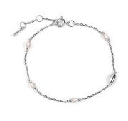 05-5031/0ЖСВ-00 Браслет с жемчугом бренд Алькор (Серебро 925)