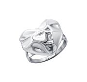 1101769-00245 Кольцо сердце без вставок бренд Pokrovsky (Серебро 925)