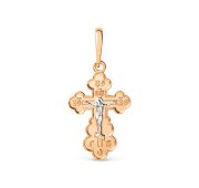 800937-1002 Подвеска крест бренд Dinastia (Au 585)