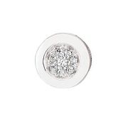 П15464б.з Подвеска бегунок с фианитами (Au 585)