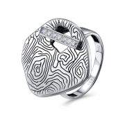 11-607-7989 Кольцо с фианитами бренд Kabarovsky (Серебро 925)