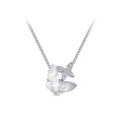 16-773-6200 Колье бабочка с перламутром бренд Kabarovsky (Серебро 925)