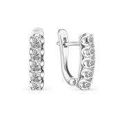 С0357-220-3,00 Серьги с бриллиантами бренд Империал (Au 585)