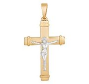 П23604 Подвеска крест (Au 585)