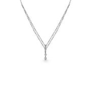 06-5178/00СВ-00 Колье с фианитами бренд Алькор (Серебро 925)