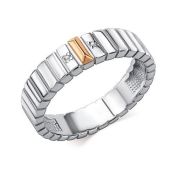 01-4827/000Б-00-3,17 Кольцо с бриллиантом бренд Алькор (Серебро 925)