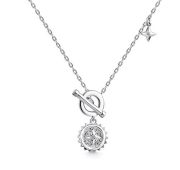 06-4629/00КЦ-00 Колье с фианитами бренд Алькор (Серебро 925)