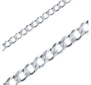 ПГр080/17 Браслет панцирная (Серебро 925)