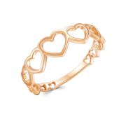 00-61-0165-00 Кольцо корона из сердец бренд Zolotye uzory (Au 585)