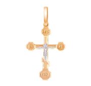 00-63-0179-00 Подвеска крест бренд Zolotye uzory (Au 585)