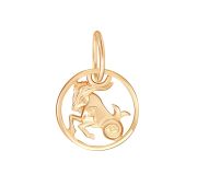 00-63-0243-00 Подвеска знак зодиака козерог бренд Zolotye uzory (Au 585)