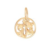00-63-0245-00 Подвеска знак зодиака рыбы бренд Zolotye uzory (Au 585)