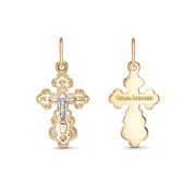 20-0227 Подвеска крест бренд Zolotye uzory (Au 585)