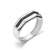 01-5396/0КЦ1-17 Кольцо с фианитами бренд Алькор (Серебро 925)