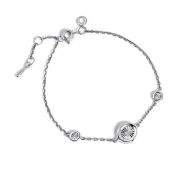 05-5709/000Б-00-2,60 Браслет с бриллиантами бренд Алькор (Серебро 925)