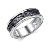 01-4580/00ЧБ-17-5,98 Кольцо с бриллиантом бренд Алькор (Серебро 925)