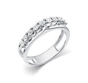 01-5691/000Б-00-2,75 Кольцо с бриллиантом бренд Алькор (Серебро 925)