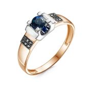 К0919-102/5-1,89 Кольцо с сапфиром бренд Империал (Au 585)