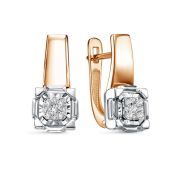 С3022-120-2,91 Серьги с бриллиантами бренд Империал (Au 585)