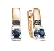 С0919-102/5-3,04 Серьги с сапфиром бренд Империал (Au 585)