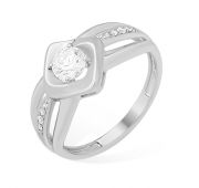 1010015375-501 Кольцо из серебра (Серебро)