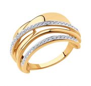 018364 Кольцо из золота (Au 585)