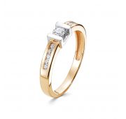 3839-110 Кольцо с бриллиантами бренд Brilliant Style (Au 585)