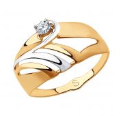 018223 Кольцо золотое (Au 585)