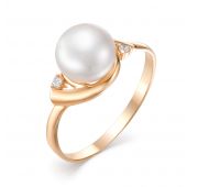 кольцо с жемчугом бренд De Fleur