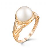 кольцо с жемчугом бренд De Fleur