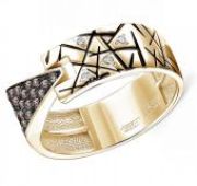 11-21147-6002 Кольцо с бриллиантами бренд Kabarovsky (Au 585)