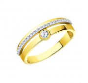 л10614 Кольцо золотое (Au 585)