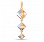 подвеска золотая бренд Sanis