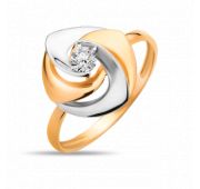 кольцо золотое бренд Sanis