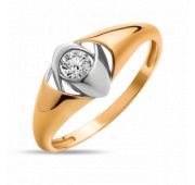 кольцо золотое бренд Sanis