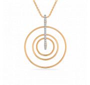 01-316145 Подвеска из золота с фианитами бренд Sanis (Au 585)