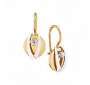 18407 Серьги золотые (Au 585)