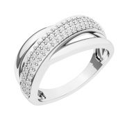 А0101629-00775 Кольцо с фианитами бренд Pokrovsky (Серебро 925)