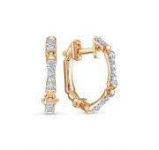 4072-210-3,47 Серьги с бриллиантами бренд Brilliant Style (Au 585)