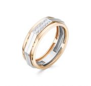 4108-110-4,09 Кольцо с бриллиантами бренд Brilliant Style (Au 585)