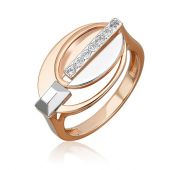 01-5614-00-201-1111 Кольцо с топазом бренд Platina (Au 585)