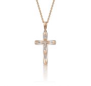 03-2781-00-000-1111-42 Подвеска крест бренд Platina (Au 585)