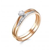 11715-151-00-00 Кольцо с бриллиантами бренд Vesna (Au 585)