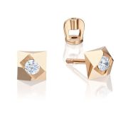 02-4014-00-401-1110-03 Серьги пуссеты бренд Platina (Au 585)