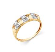 001-0574-0001-011 Кольцо дорожка бренд Carlin (Au 585)