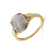 11-21660-8700-3,66 Кольцо с лунным камнем бренд Kabarovsky (Au 585)
