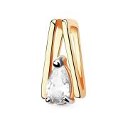 120023D174 Подвеска с фианитом (Au 585)