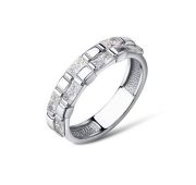 01-3924/00КЦ-00 Кольцо с фианитами бренд Алькор (Серебро 925)